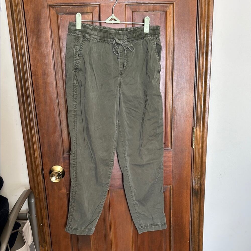 Lou & Grey |Olive Green Casual Pants Size S